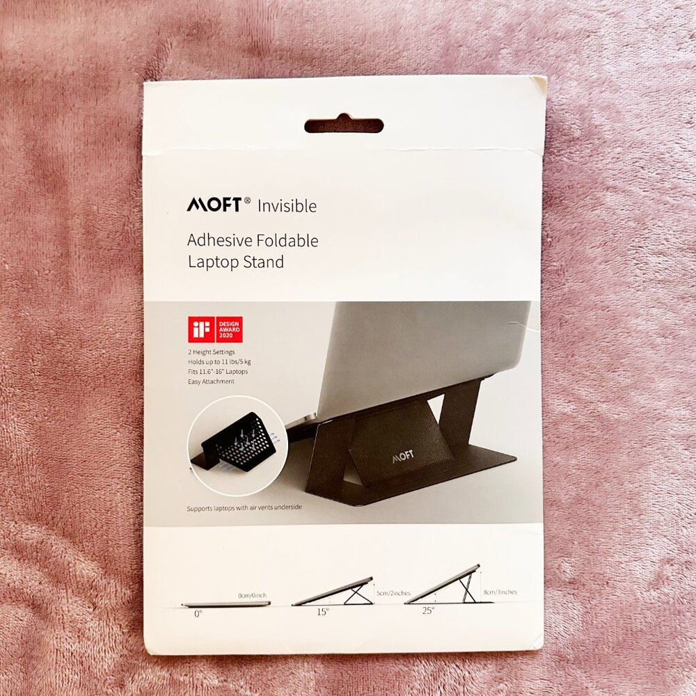 MOFT Laptop Stand for Desk, Adhesive Laptop Stand